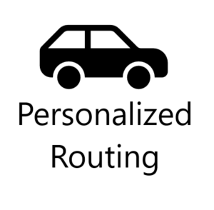 Personalized Routing and Dynamic Pricing